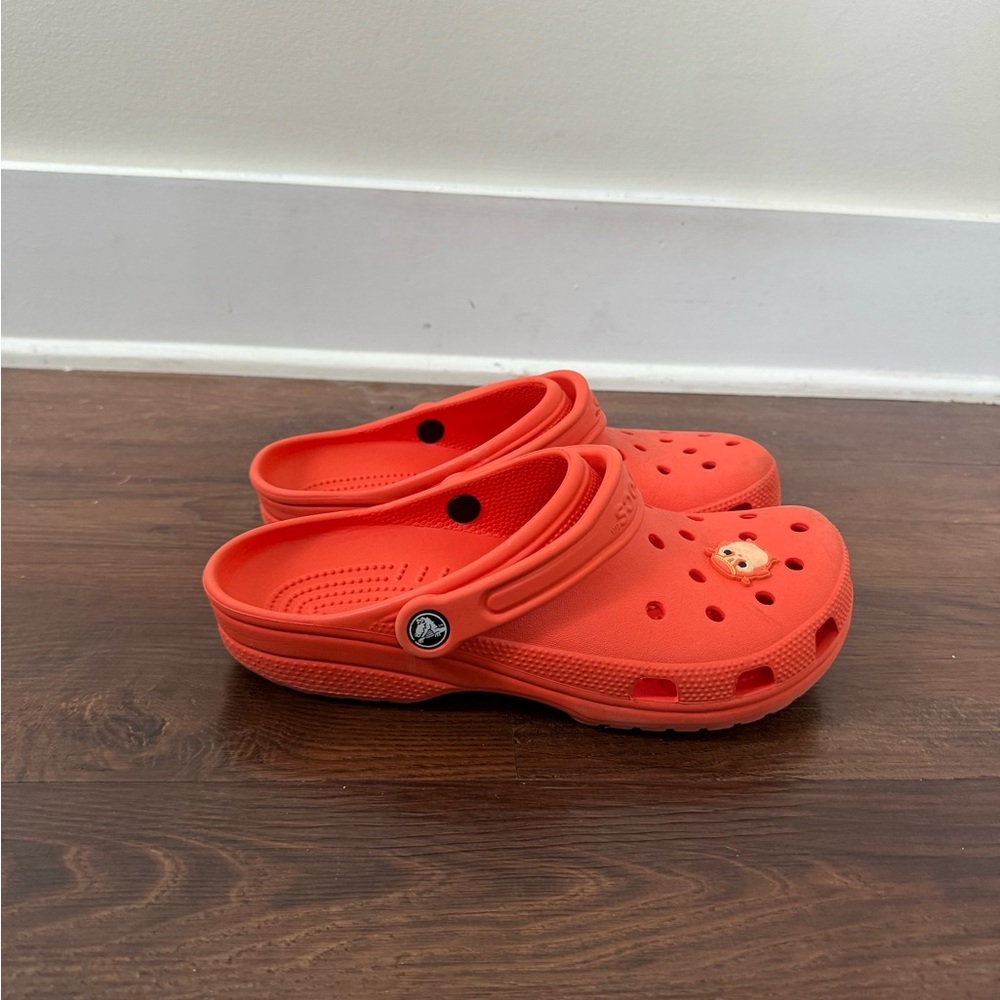Orange Crocs Classic Clog